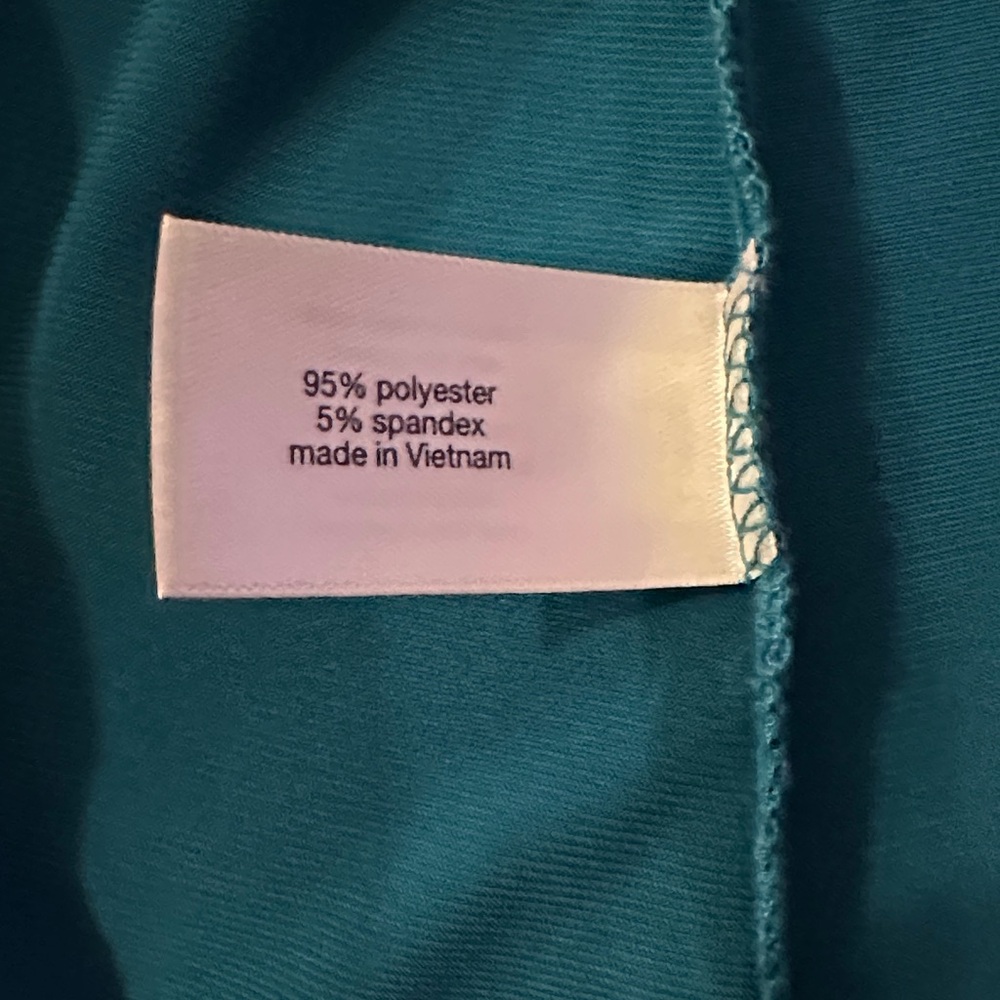 Lane Bryant Teal Midi Dress - Picture 5 of 6